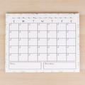 Landscape Monthly Dry Erase Calendar