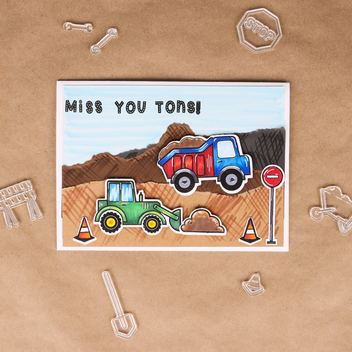 Can You Dig It? Clear Stamp Set - RubberStamps.com