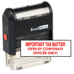 Important Tax Matter Stamp
