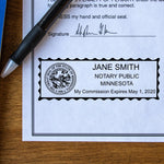 Professional Minnesota Notary Stamp