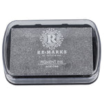 Silver Metallic Re:Marks Pigment Ink Pad (Large)