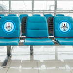 Stay 1 Seat Apart Chair Decal