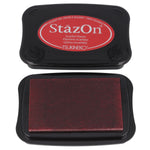 StazOn® Scarlet Flame Solvent Ink Pad