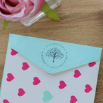 Swirl Tree Address Stamp