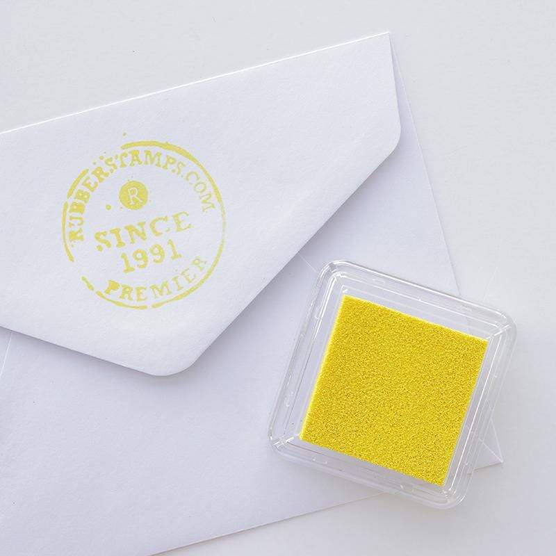 Canary Yellow Pigment Ink Pad (Small) – RubberStamps.com