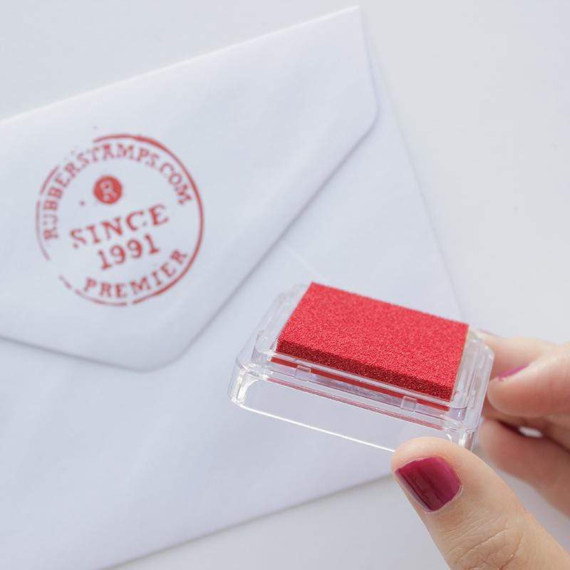 Cranberry Red Pigment Ink Pad (Small) – RubberStamps.com