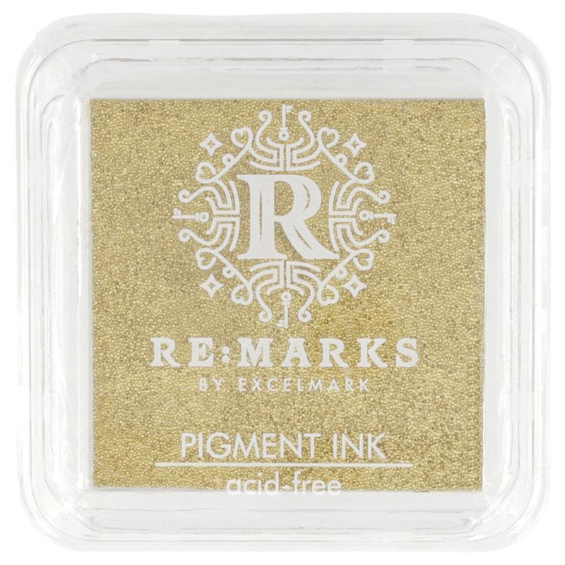Gold Metallic Pigment Ink Pad (Small) –