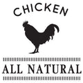 All Natural Chicken Stamp