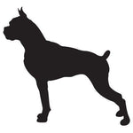 Boxer Silhouette 2 Stamp