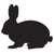 Bunny Silhouette Stamp