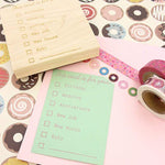 Card Checklist Stamp