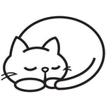Cat Sleeping Stamp