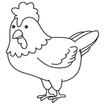 Chicken Stamp