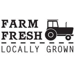 Farm Fresh Locally Grown Stamp