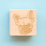 French Bulldog Face Stamp