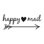 Happy Mail Arrow Stamp