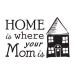Home Is Where Your Mom Is Stamp
