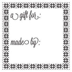 Made By Gift Tag Stamp