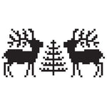 Reindeer and Tree Stamp