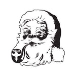 Santa Face Stamp