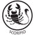 Scorpio Zodiac Stamp