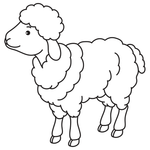 Sheep Stamp