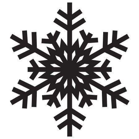 Lemuette  Snowflake Rubber Stamp