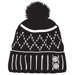 Winter Hat Stamp