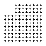 Cross Pattern Planner Stamp