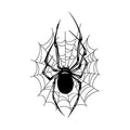 Halloween Spider Stamp