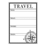 Travel Details Stamp