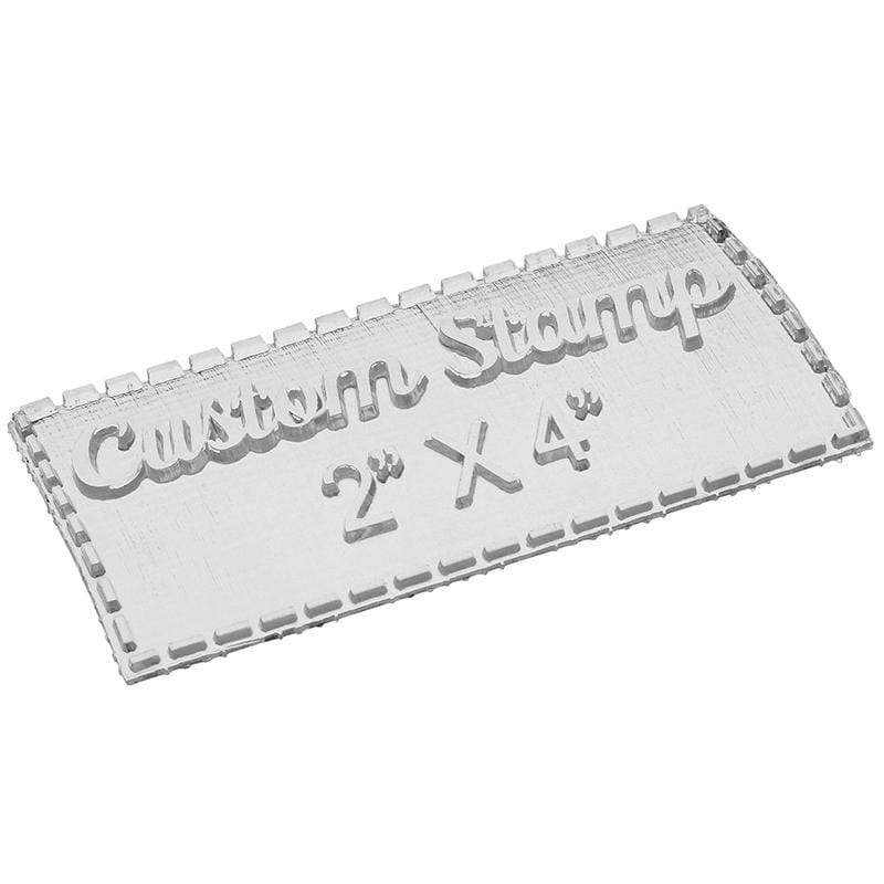 UCEC 4 Sheets Clear Stamps + 2 Acrylic Stamp Blocks - DIY Crafting & Scrapbooking Set